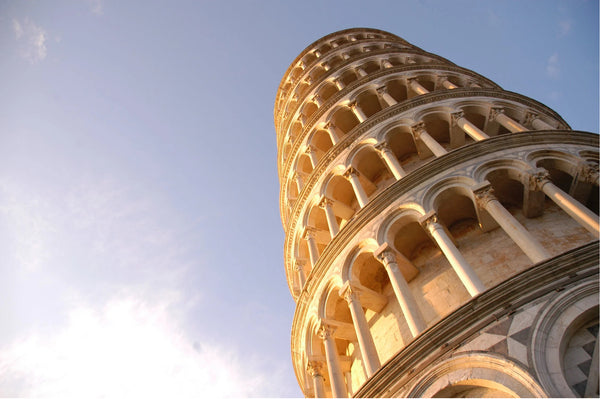 Leaning Tower Of Pisa Italy.